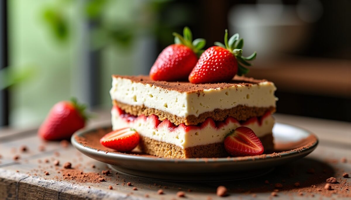 Tiramisu aux fraises : la recette gourmande à savourer sans attendre !