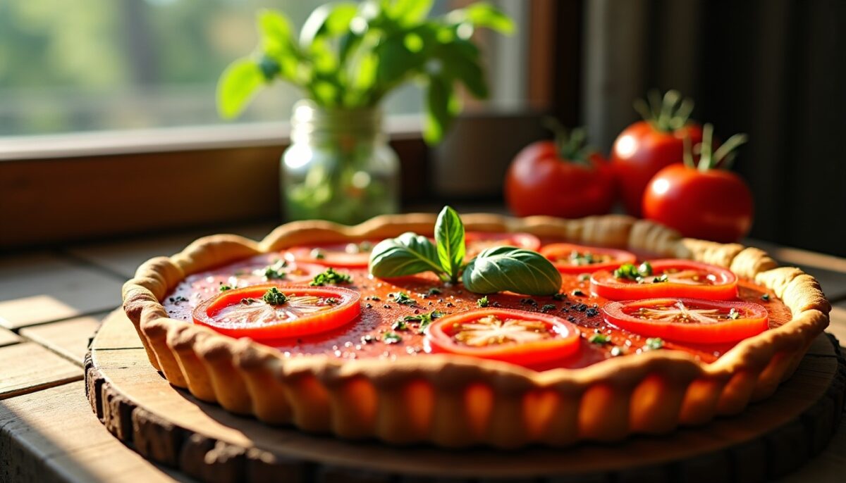 Tarte à la tomate : une recette facile et savoureuse à découvrir Tarte à la tomate : une recette facile et savoureuse à découvrir