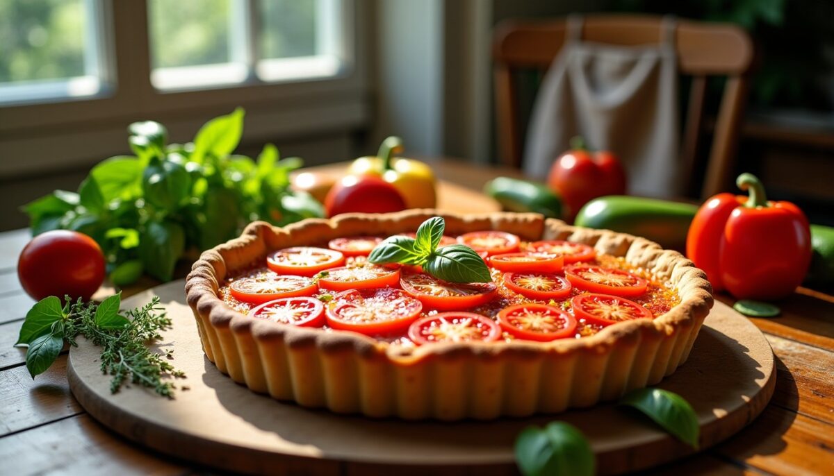 Découvrez la tarte à la tomate : simplicité et gourmandise en une recette irrésistible Découvrez la tarte à la tomate : simplicité et gourmandise en une recette irrésistible