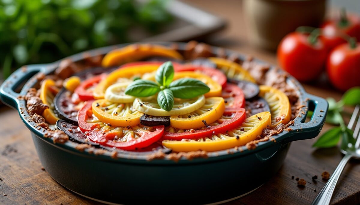Gratin coloré de légumes d'hiver façon Tian Gratin coloré de légumes d'hiver façon Tian