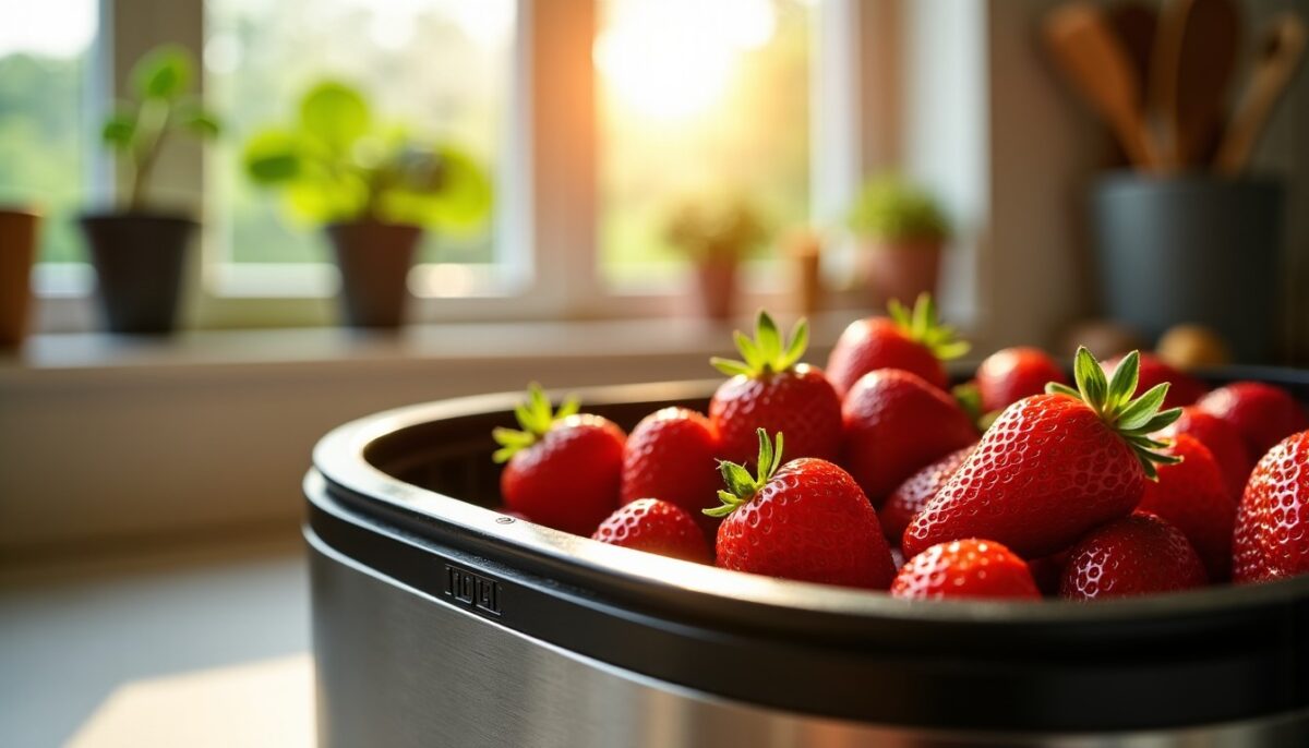 Délices d'été : Fraises rôties faciles et savoureuses à l'air fryer