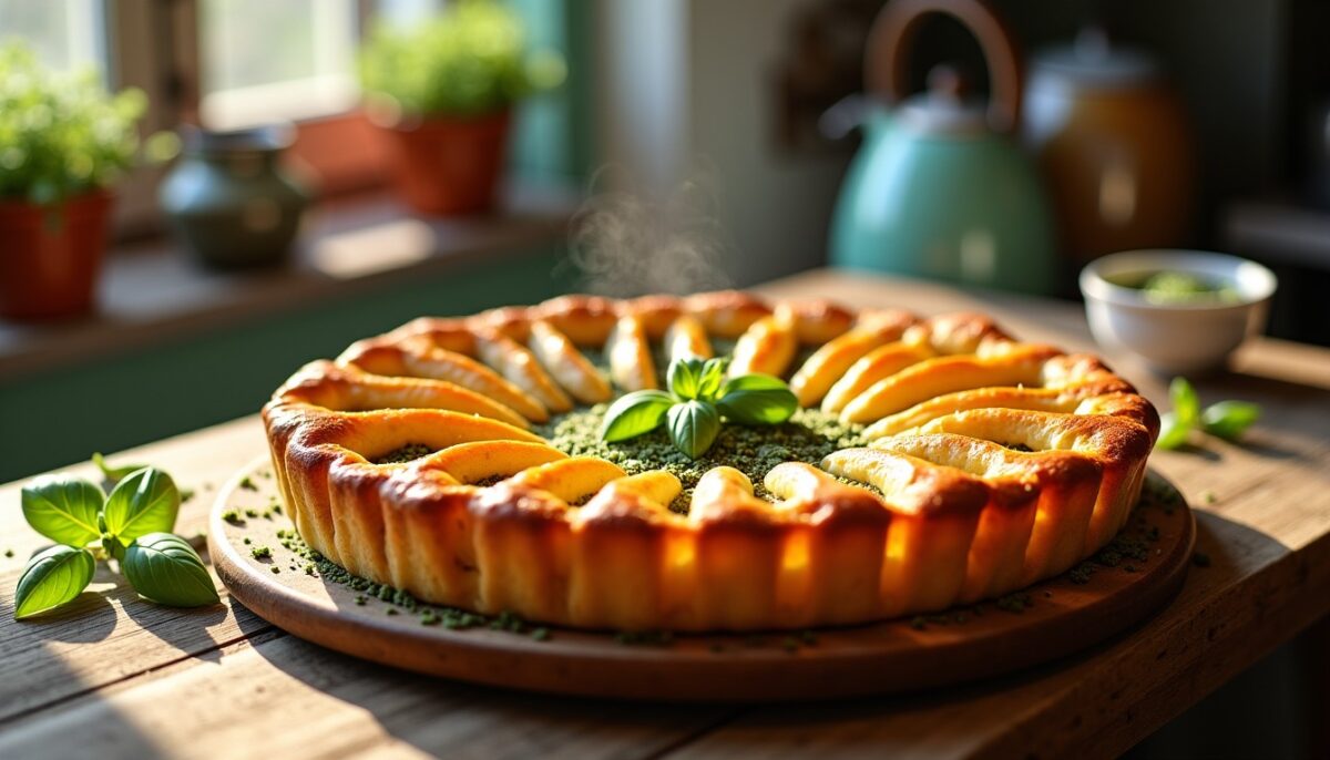 Tarte Soleil au Pesto : Une recette simple et express pour épater vos invités