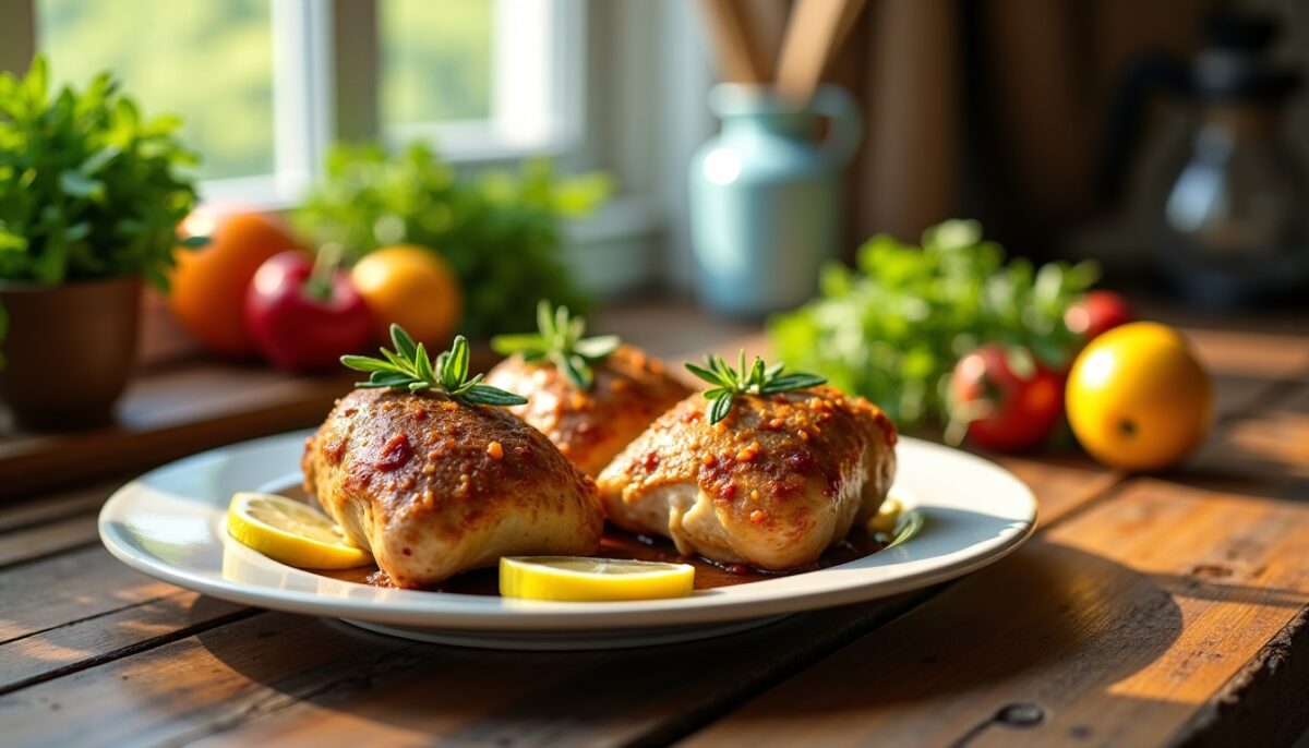 Quelles garnitures parfaites pour sublimer vos cuisses de poulet ?