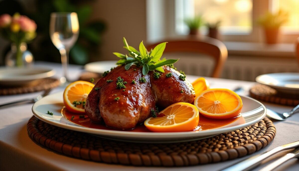 Suggestions gourmandes pour sublimer votre canard à l'orange