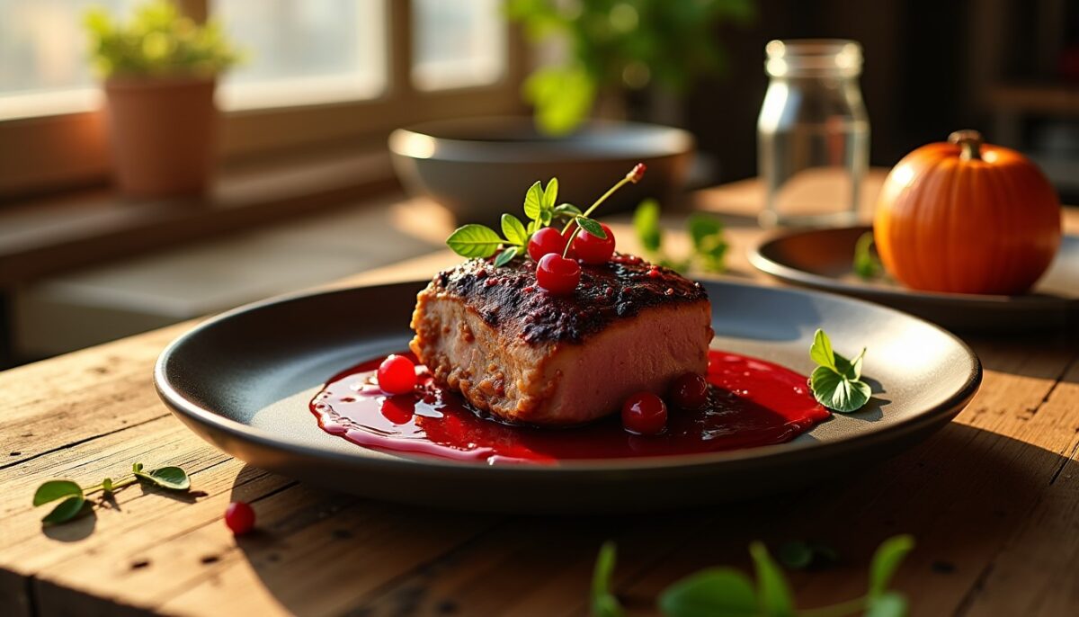Délicieuse recette du magret de canard aux cerises : mariage parfait entre saveurs sucrées et salées