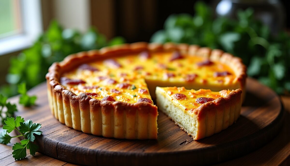 Quiche Lorraine généreuse : la recette idéale pour les vrais gourmets ! Quiche Lorraine généreuse : la recette idéale pour les vrais gourmets !