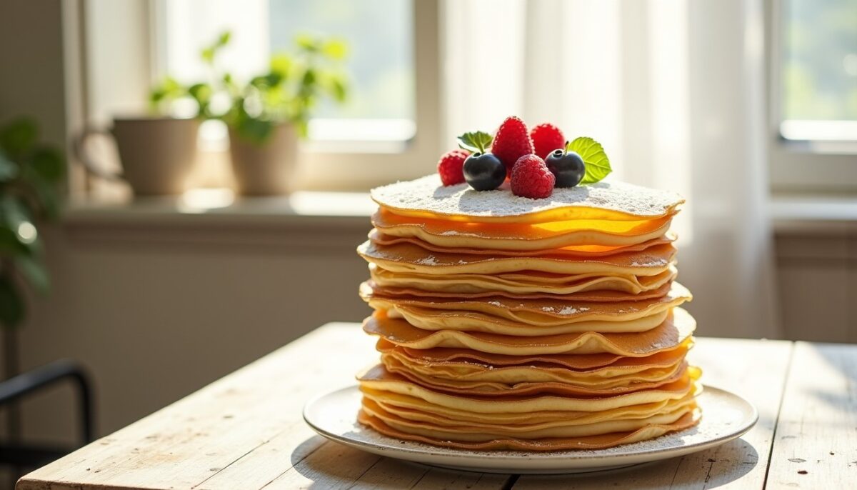 Le gâteau de crêpes : la recette irrésistible pour les amateurs de douceurs !