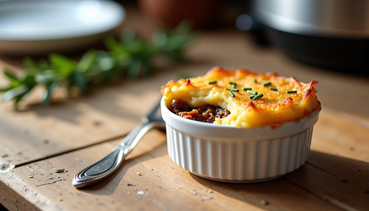 Parmentier de confit de canard au Thermomix : une recette facile, rapide et savoureuse pour régaler toute la famille